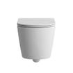 FugaFlow Efficiente Anta Compact Wandclosetset - diepspoel - rimless - slim zitting - mat wit SW1569861