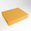 Mondiaz TOP 51 Plan sous vasque - 40x51x12cm - compatible comme plan de meuble - solid surface - Ocher SW1024443