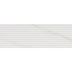 SAMPLE Ceralto Elvano Polished Decortegel 30x90cm 10.5mm gerectificeerd witte scherf Blanco SW976484