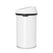 Brabantia Touch Bin Afvalemmer - 60 liter - wit SW1117335