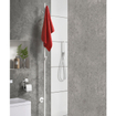 Smedbo Dry Handdoekradiator 10.7x172x8cm ophangen RVS Mat Wit SHOWROOMMODEL SHOW26253