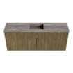 Mondiaz JOYA-DLUX 100cm toiletmeubel - kleur Dusk - Wastafel FAYE positie Midden Zonder kraangat kleur Oza. SW1425989