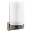 GROHE Selection Support mural - pour distributeur de savon/verre - graphite dur brossé SW444152