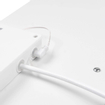 Eurom Mon Soleil Panneau infrarouge - 63,7x63,8cm - IP24 - 360watt - wifi - sol/mur - Horizontal / Vertical - métal blanc mat SW999859
