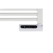 Eurom Sani-Towel 750 Radiateur électrique serviette 105x50cm 750watt Blanc SW477250
