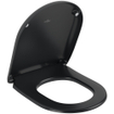 Villeroy & Boch Antao Closetzitting - met automatische sluitfunctie (SoftClosing) - met afneembare zitting - (QuickRelease) - Pure Black SW917847