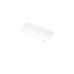 Proline top plaque de recouvrement laquée 100x46x3,2cm blanc mat SW350465