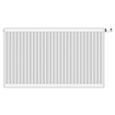 Stelrad Novello paneelradiator 40x90cm type 11 608watt 6 aansluitingen Staal Wit glans 8220744