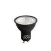 QAZQA Solo Applique murale set - 1 lampe - 6cm - y compris ampoule LED dimmable - IP44 - Cylindre - Noir SW1477255
