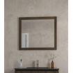 Saniclass Holz Base Miroir - 80x70cm - chêne foncé SW773968