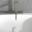 Villeroy & Boch Dawn ensemble de robinet à une poignée rehaussé - Nickel brossé mat (inox) SW974121