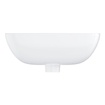 Grohe Start Edge lavabo avec trou de robinet avec trop-plein 45x35cm blanc SW878339