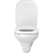Duravit D-code Abattant WC 43.8x35.9x5cm avec softclose - Matière synthétique - blanc brillant 0315128