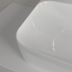 Villeroy & Boch Finion Lavabo à poser face inférieure meulée 100x47cm avec 1 trou pour robinetterie ceramic+ sans trop-plein blanc SW106498