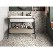 Ceralto Metalux Vloertegel - 20x20cm - 8.5mm - Drops.multiwhite SW543977