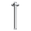 Fortifura Nebbio Ensemble de douche pluie - robinet encastré - élément encastré - coude de raccordement mural - flexible de douche en métal - douchette ronde - bras de plafond 20cm - douche de tête 30cm - chrome SW1447087