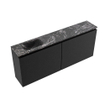 MONDIAZ TURE-DLUX Meuble toilette - 120cm - Urban - EDEN - vasque Lava - position gauche - sans trou de robinet SW1103673