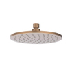 IVY Pact Ensemble de douche pluie - encastré - symmetry - inverseur d’arrêt 2 voies - bras mural 40 cm - pomme de douche principale medium 20 cm - support avec sortie - flexible de douche 150 cm - douchette 3 jets - Cuivre brossé mat PVD SW1035808