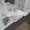 Duravit Me by starck lavabo 65x49 cm. 1x trou de robinet avec trop-plein blanc 0293421