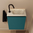 MONDIAZ TURE-DLUX Meuble toilette - 40cm - Smag - EDEN - vasque Ostra - position droite - 1 trou de robinet SW1105061