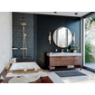 Hansgrohe Metropol wastafelkraan 160 met push open waste met voorsprong vaste uitloop 15.2cm brushed bronze SW358664