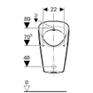 Geberit Urinoir (goot) SW1235321