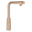 GROHE Essence Mitigeur de cuisine - haut - bec orientable/extensible - warm sunset brossé SW392219