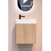Van Marcke Durma Ensemble meuble lave-mains - 40x20x50cm - 1 porte - gauche - 1 trou de robinet - gauche - Riverside oak SW1580337