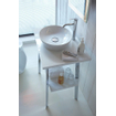 Duravit Cape Cod Lavabo à poser ronde 40x36cm Blanc mat SW296995