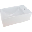 Wiesbaden Rhea XXS lavabo d'angle droite 30,5 x 18 x 11 cm céramique brillant blanc SW10643