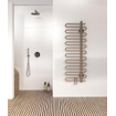 Radiateur de salle de bain Instamat Cobra H 1841 x L 400 Mm Raccordement central Tube collecteur à gauche Blanc standard SW699769