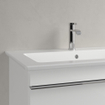 Villeroy & Boch Venticello Lavabo pour meuble 100x50cm 1 vasque gauche et 1 trou percé (2 trours perçables) avec trop-plein Ceramic+ stone white SW209632