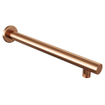 Brauer Copper Edition Ensemble de douche pluie encastrable - pomme de douche 20cm - bouton lisse - douchette stick 1 jet - barre curseur - PVD - cuivre brossé SW538345