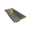 Xens Robijn baignoire encastrée 190x90cm capacité 320l avec vidange tapis d'argile SW378357