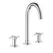 GROHE Atrio Wastafelkraan Opbouw - uitloop 16.6cm - waste - chroom SW227938