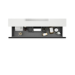Saniclass Chaci PLUS Badkameronderkast - 100x86x46cm - 3 lades - Geintegreerde greep - MDF - mat zwart - incl. topblad houtlook grijs - OUTLET UDEN STORE43325