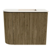 Mondiaz JOYA-DLUX 51.6cm toiletmeubel - ronding links kleur Dusk - Wastafel FAYE positie Rechts 1 kraangat kleur Meli. SW1425840