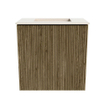 Mondiaz JOYA-DLUX Meuble de toilette 40cm - couleur Dusk - Vasque FAYE position Milieu Sans trou de robinet couleur Meli SW1425799