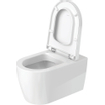 Duravit ME by Starck cuvette suspendue à chasse profonde avec hygieneglaze 37x57cm avec fixation dissimulée blanc SW84179