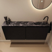 MONDIAZ TURE-DLUX Meuble toilette - 120cm - Urban - EDEN - vasque Lava - position droite - 1 trou de robinet SW1103666