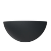 Arcqua Prince Vasque à poser - 38cm - ronde - marbre coulé - mat anthracite SW909486