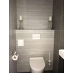 Terravito Urbano wandtegel - 30x90cm - 10.5mm - gerectificeerd - Betonlook - Grijs mat SW359765