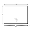 Xenz Flat Plus receveur de douche 90x120cm rectangle blanc mat SW648144