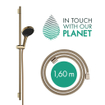 HansGrohe Rainfinity Set de douche 130 3jet S Puro EcoSmart avec barre de douche 90 cm et flexible Designflex 160cm SW918244