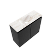 MONDIAZ TURE-DLUX Meuble toilette - 60cm - Urban - EDEN - vasque Frappe - position centrale - 1 trou de robinet SW1102614