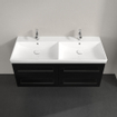 Villeroy & Boch Avento Meuble sous-lavabo 118x51.4x45.2cm 4 tiroirs crystal black SW209505