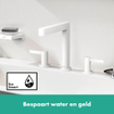 Hansgrohe finoris robinet de lavabo 3 trous 160 pop up plug blanc mat SW651437