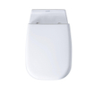 Duravit D-code WC-zitting 43.8x35.9x5cm met softclose - Kunststof - glans wit 0315128