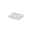 INK Unlimited Lavabo - 60x45x11cm - 1 cuve - 1 trou de robinet - porcelaine blanc brillant SB0202011