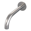 Robinet de baignoire encastré Brauer Brushed Carving - ensemble de douche - sortie de 20 cm - avec partie encastrable - 3 boutons avec relief - douchette à main 1 fonction - PVD - inox brossé SW716064